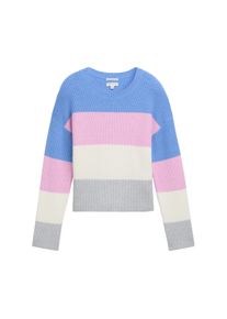Tom Tailor Jungen Strickpullover, bunt, casual, Gr. 128, Intarsienmuster, Strick, Obermaterial: 52% Viskose, 26% Polyester, 22% Polyamid, Pullover,