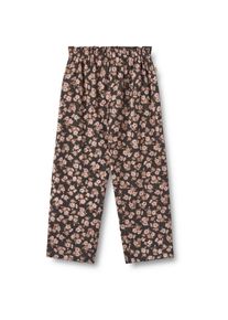 Wheat Mädchen Chinohose "Wheat Hose Jersey Pants Elaine"raven anemones, Gr. 98, 95% Bio-Baumwolle, 5% Elastan, Hosen