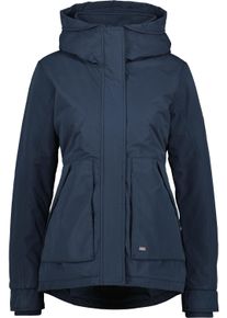 alife and kickin ALIFE & KICKIN Damen Winterjacke "Damen NaomiAK A", blau, Gr. M, 100% Polyester, Jacken