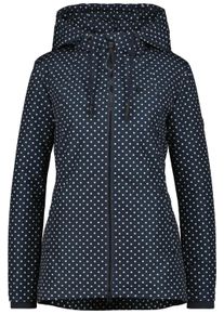 alife and kickin ALIFE & KICKIN Damen Winterjacke "Damen LilouAK B", blau, Gr. XL, 100% Polyester, Jacken, Warm gefütterte Jacke mit flauschigen Teddyfell Innenfutter