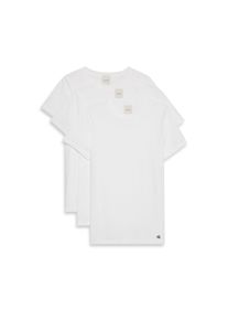 Damen T-Shirt "COTTON TEE 3PK", weiß, casual, Gr. L, Calvin Klein Underwear, unifarben, Web, Obermaterial: 100% Baumwolle, Shirts, Mit