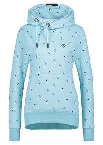 alife and kickin ALIFE & KICKIN Damen Kapuzensweatshirt "Damen SarahAK B", blau, Gr. XS, 50% Baumwolle 50% Polyester, Sweatshirts