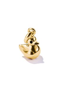 Thomas Sabo Damen Charm-Einhänger "Charm Ente-Optik vergoldet - Connect, CC1244-427-39", gold, Silber 925, recycelt, Charms