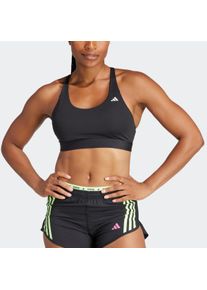 Damen Sport-BH "ULTIMATE MS BRA", adidas Performance, Gr. M, schwarz-weiß, Obermaterial: 73% Polyester, 27% Elasthan, sportlich, BHs