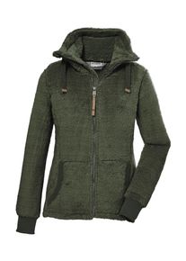 G.I.G.A. by Killtec Damen Fleecejacke "GW 8 WMN KNTFLC JCKT", grün, sportlich, Gr. 48, G.I.G.A. DX BY KILLTEC, 100% Polyester, Jacken