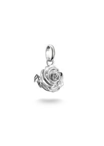 Thomas Sabo Damen Charm-Einhänger "Charm Rose - Connect, CC1263-001-21, CC1263-007-10, CC1263-413-39", silber, Silber 925, recycelt, Charms