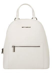 Betty Barclay Cityrucksack, weiß, Kunstfaser, casual, Rucksäcke