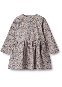 Wheat Mädchen Jerseykleid "Wheat Dress Kleid Aima"cloudy wild flowers, Gr. 116, 100% Bio-Baumwolle, Kleider