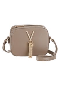 Valentino Handbags VALENTINO BAGS Damen Umhängetasche "DIVINA", grau, Polyurethan (PU), Taschen, Handtasche Damen Tasche Damen Schultertasche