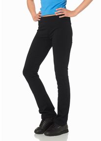 Eastwind Damen Leggings, schwarz, sportlich, Gr. 84, unifarben, Obermaterial: 95% Baumwolle, 5% Elasthan, Hosen, mit versteckter Bundtasche