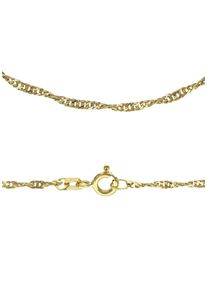 Firetti Damen Collierkettchen "Schmuck Geschenk Gold 333 od 585 Singapurkettengl. in mehreren Breiten", 45, Gelbgold 585, B: 1,7mm, gold, Gelbgold