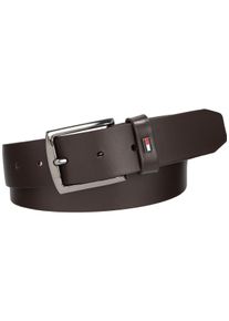 Tommy Hilfiger Damen Ledergürtel "Denton 3.5 cm Extended", braun, casual,elegant,klassisch,modisch,festlich,sportlich, Gr. 80, Rindsleder, Gürtel,