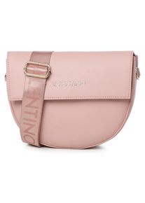 Valentino Handbags VALENTINO BAGS Damen Umhängetasche "BIGS", beige, Lederimitat, unifarben, Taschen, Handtasche Damen Schultertasche mit goldfarbenen Details