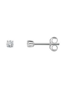 ONE ELEMENT Damen Paar Ohrhänger "0.15 ct Diamant Brillant Ohrringe Ohrstecker aus 585 Weißgold", Damen, 0,15 ct, Weißgold 585-Gold-Diamanten,