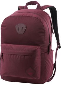 Nitro Freizeitrucksack "Urban plus", rot, Polyester, Polyethylen, Nylon, Rucksäcke, Daypack, Streetpack im Retro-Look, Alltagsrucksack, Schulrucksack