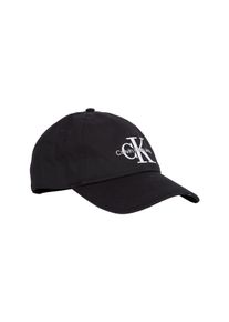 Damen Baseball Cap "MONOGRAM CAP", schwarz, casual, Calvin Klein Jeans, unifarben, Baumwolle, Caps, unisex