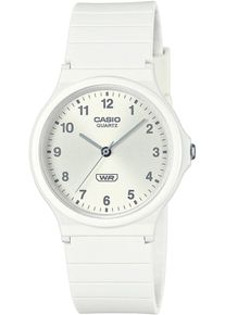 Damen Quarzuhr, weiß, CASIO TIMELESS COLLECTION, Armbanduhren, Armbanduhr, Damenuhr, Herrenuhr, Jugendliche, Resinarmband