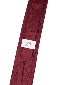 Eterna Herren Krawatte, rot, casual, Seide, Krawatten