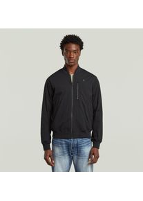 G-Star Raw G-STAR Herren Bomberjacke "Tech Bomber", schwarz, casual, Gr. S, Twill, Obermaterial: 65% Baumwolle, 31% Polyamid, 4% Elasthan, Jacken, mit