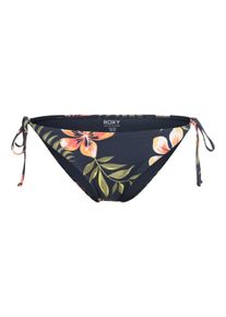 Roxy Damen Bikini-Hose "Roxy Into The Sun", blau, Gr. XS, 87% Nylon, 13% Elasthan, Badehosen