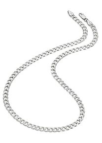 Firetti Damen Kette ohne Anhänger "Schmuck Geschenk Silber 925 Halsschmuck Halskette Panzerkette", 45, Silber 925 (Sterlingsilber), B: 5,1mm, silber,