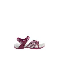 CRUZ Damen Sandale "Aarhus", Gr. 37, rot, Polyurethane, casual, Schuhe, mit praktischem Klettverschluss