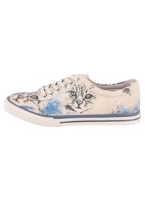 DOGO Damen Sneaker "Classic Schnürsneaker Deepness Damen Sneaker", Gr. 40, bunt, Lederimitat, Schuhe, Vegan