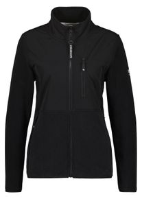 alife and kickin ALIFE & KICKIN Damen Kapuzensweatjacke "Damen MaryelleAK F", schwarz, Gr. S, 92% Polyester 8% Elastan, Sweatjacken