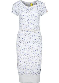 alife and kickin ALIFE & KICKIN Damen Jerseykleid "Damen CocoAK", weiß, Gr. XS, 65% Baumwolle 35% Polyester, Kleider