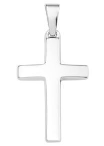 Amor Damen Ketten-Anhänger "Kreuz, 2026279", Weißgold 375, 0,58 g, weiß, Weißgold 375, Schmuckanhänger, Made in Germany