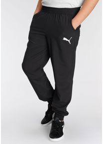 Puma Kinder Trainingshose "ACTIVE WOVEN PANTS CL B", schwarz, sportlich, Gr. 176, unifarben, Obermaterial: 100% Polyester, Hosen