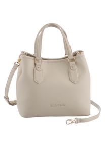 Valentino Handbags VALENTINO BAGS Damen Shopper "BRIXTON", beige, Lederimitat, Taschen, Handtasche Damen Tasche Damen Schultertasche Henkeltasche