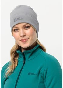 Jack Wolfskin Damen Beanie "REAL STUFF BEANIE", grau, Hauptmaterial: 100% Polyester (recycled), Mützen