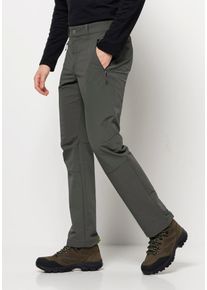 Jack Wolfskin Herren Softshellhose "ACTIVATE XT PANTS M", grau, Gr. 48, 91% Polyamid, 9% Elastan, Hosen