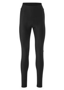 Gonso Damen Fahrradhose "ESSENTIAL TIGHT HIGH WAIST SC W", schwarz, Gr. 42, 78% Polyester, 22% Elasthan, Hosen, Damen Radhose mit Sitzpolster, Tight