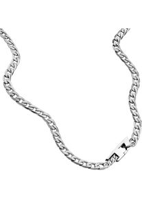 Diesel Damen Edelstahlkette "STEEL, DX1497040", Edelstahl, L: 60cm B: 10mm, silber, Edelstahl, B:10mm, Halsketten