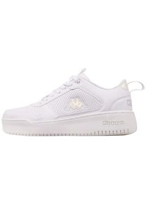 Kappa Sneaker, Gr. 41, bunt, Synthetik, unifarben mit Farbeinsatz, sportlich, Schuhe, - mit Logoapplikation an der Seite
