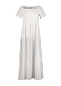 Luhta Damen Tunikakleid "Luhta Kleid HILLOINEN", weiß, Gr. XXL, 97% Polyester, 3% Elasthan, Kleider
