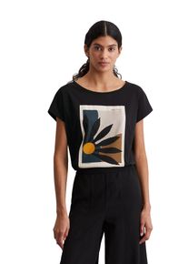 Marc O'Polo MARC O'POLO Damen T-Shirt "aus leichtem Single Jersey", bunt, Basic, Gr. S, unifarben, Obermaterial: 100% Baumwolle, Shirts