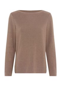 Brax Damen Strickpullover "Style LESLEY", grau, Gr. 34, 100% Baumwolle, Pullover
