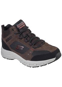 Skechers Herren Schnürboots "OAK CANYON IRONHIDE", Gr. 44, braun, Textil, Synthetik, Veloursleder, sportlich, Schuhe, mit Memory Foam