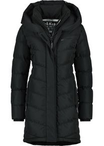 alife and kickin ALIFE & KICKIN Damen Winterjacke "Damen AngelaAK A", schwarz, Gr. XXL, 100% Polyester, Jacken, Warme gefütterte Damen Winterjacke mit kuschligem
