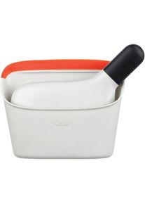 OXO GOOD GRIPS Kehrgarnitur, weiß, Reinigungsbürsten, (Handfeger/Besen)