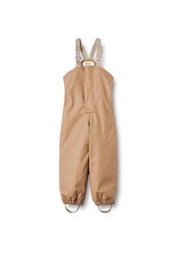 Wheat Kinder Regen- und Matschhose "Wheat Schneehose Winterhose Lil gefüttert", braun, Gr. 92, 100% Polyester (recycled), Hosen