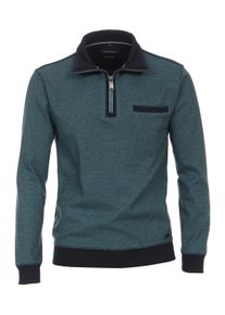 Casamoda Herren Sweatshirt "Casamoda Sweattroyer uni", grün, Gr. L, 100% Baumwolle, Sweatshirts