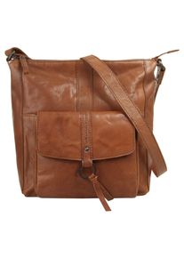 SPIKES & SPARROW Damen Umhängetasche, SPIKES & SPARROW, braun, Leder, vintage, Taschen, echt Leder