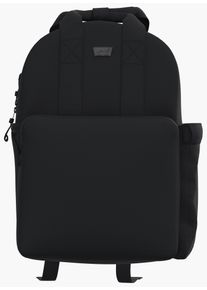 Levi's LEVI'S Cityrucksack "WOMENS PACK ROUND Cityrucksack", schwarz, Baumwolle, unifarben, klassisch, Rucksäcke, Freizeitrucksack, Arbeitsrucksack
