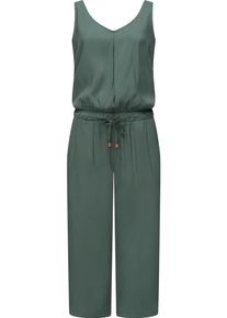 Ragwear Damen Jumpsuit "Suky", grün, casual, Gr. XL, 80% Viskose, 20% Polyester, Overalls, schicker, langer Damen Overall mit Tunnelzug
