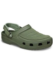 Crocs Herren Clog "Yukon Vista II LiteRide Clog", Gr. 42khaki, army grün, Croslite, Lederimitat, sportlich, Schuhe, Sommerschuh, Gartenschuh,