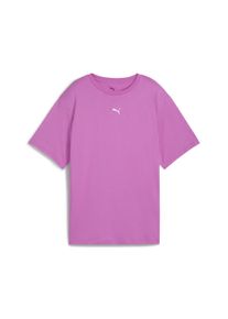 Puma Damen T-Shirt "ESS RELAXED TEE", lila, sportlich, Gr. M, unifarben, Jersey, Obermaterial: 100% Baumwolle, Shirts
